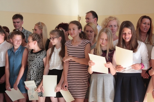 garwolin - Dzieci sukcesu z ZS nr 1 w Garwolinie otrzymały wyróżnienia 